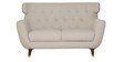 Malena 2 Seater Sofa in Beige Colour