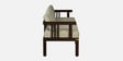 Malmaison Sheesham Wood 3 Seater Sofa In Walnut Finish