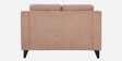 Malta Fabric 2 Seater Sofa In Brown Colour