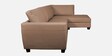 Mamore LHS Sectional Sofa in Light Peach Colour with Anti Scratch Fabric