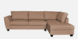 Mamore LHS Sectional Sofa in Light Peach Colour with Anti Scratch Fabric