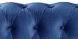 Manchester Fabric 3 Seater Sofa in Blue Colour