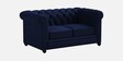 Manchester velvet 2 Seater Sofa In Velvet Blue Colour