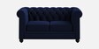 Manchester velvet 2 Seater Sofa In Velvet Blue Colour