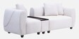 Maplewood Boucle Fabric 3 Seater sofa in Off-White Color
