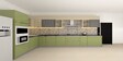 Marco L Shaped Modular Kitchen Designed in BWR Ply