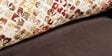Marigold Velvet LHS Sectional Sofa in Choco Brown Colour