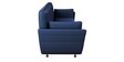 Marina Leatherette 2 Seater Sofa in Blue Colour