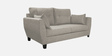Mario Fabric 2 Seater Sofa in Lit Grey Colour