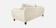 Mario Fabric 3 Seater Sofa in Ivory Cream Colour