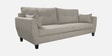 Mario Fabric 3 Seater Sofa in Lit Grey Colour