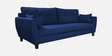Mario Fabric 3 Seater Sofa in Royal Blue Colour