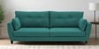Mario Fabric 3 Seater Sofa in Sea Green Colour