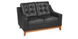 Marissa 2 Seater Sofa in Black Colour