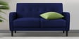Marq Fabric 2 Seater Sofa In Royal Blue Color