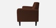 Marq Fabric 3 Seater Sofa In Coffee Brown Color
