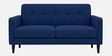Marq Velvet Fabric 2 Seater Sofa In Blue Colour