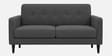 Marq Velvet Fabric 2 Seater Sofa In Grey Colour