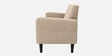 Marq Velvet Fabric 3 Seater Sofa In Beige Colour