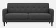 Marq Velvet Fabric 3 Seater Sofa In Grey Colour