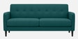 Marq Velvet Fabric 3 Seater Sofa In Teal Green Colour