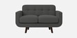Marsela Fabric 2 Seater Sofa in Charcoal Grey Colour