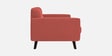 Marsela Fabric 2 Seater Sofa in Salmon Pink Colour