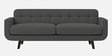 Marsela Fabric 3 Seater Sofa in Charcoal Grey Colour