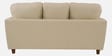 Martha Leatherette 3 Seater In Beige Colour