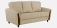 Martha Leatherette 3 Seater In Beige Colour
