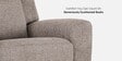 Matilda 2 Seater Recliner In Greige Colour With Matte Finish Matilda 2 Seater Recliner In Greige Colour With Matte Finish