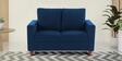 Matsu Fabric 2 Seater Sofa In Blue Colour