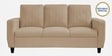 Matsu Fabric 3 Seater Sofa In Brown Colour