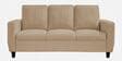 Matsu Fabric 3 Seater Sofa In Brown Colour