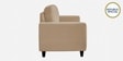 Matsu Fabric 3 Seater Sofa In Brown Colour