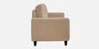 Matsu Fabric 3 Seater Sofa In Brown Colour