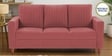 Matsu Fabric 3 Seater Sofa In Pink Colour