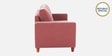 Matsu Fabric 3 Seater Sofa In Pink Colour