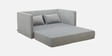 Max Fabric Pull-Out Sofa Cum Bed in Grey Colour