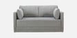 Max Fabric Pull-Out Sofa Cum Bed in Grey Colour