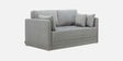 Max Fabric Pull-Out Sofa Cum Bed in Grey Colour