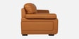 Max Leatherette 3 Seater Sofa in Tan Colour