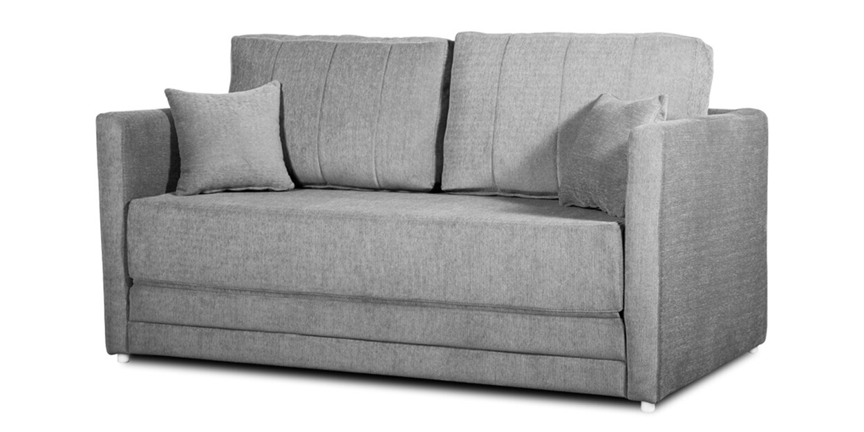 Buy Max Fabric Pull-Out Sofa Cum Bed in Grey Colour Online - Pull-Out ...