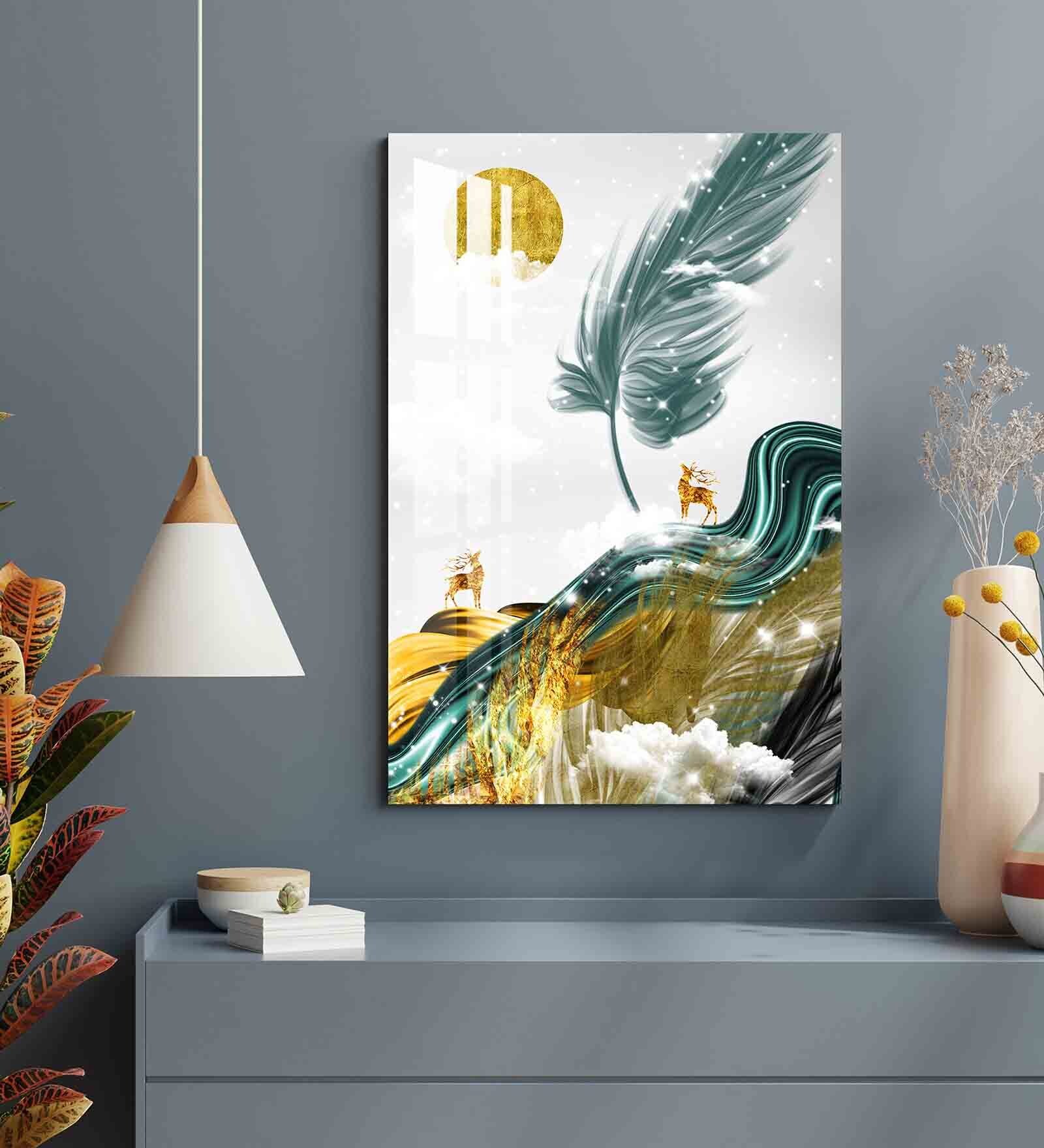 Magical Feather Acrylic Wildlife Art Prints Magical Feather Acrylic Wildlife Art Prints