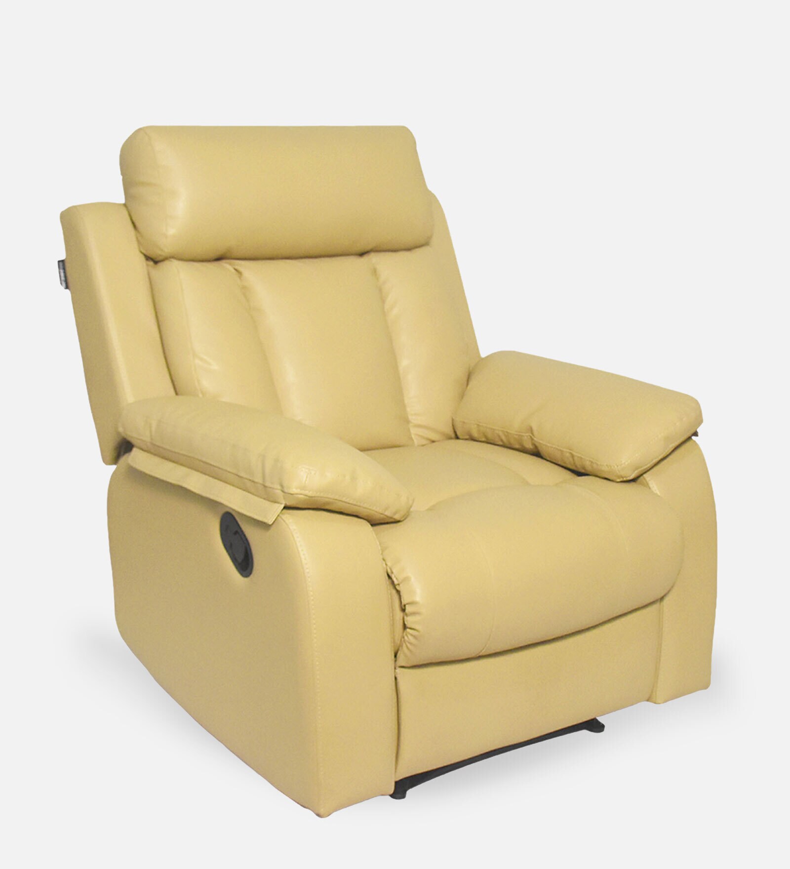 Magna 1 Seater Manual Recliner in Beige Colour