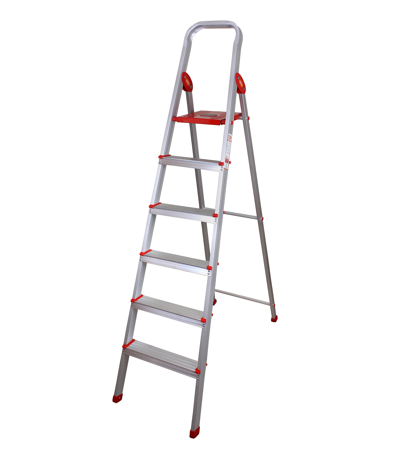Buy 6 Steps 6.1 Ft Aluminium Step Ladder By Magna at 37 OFF by Magna