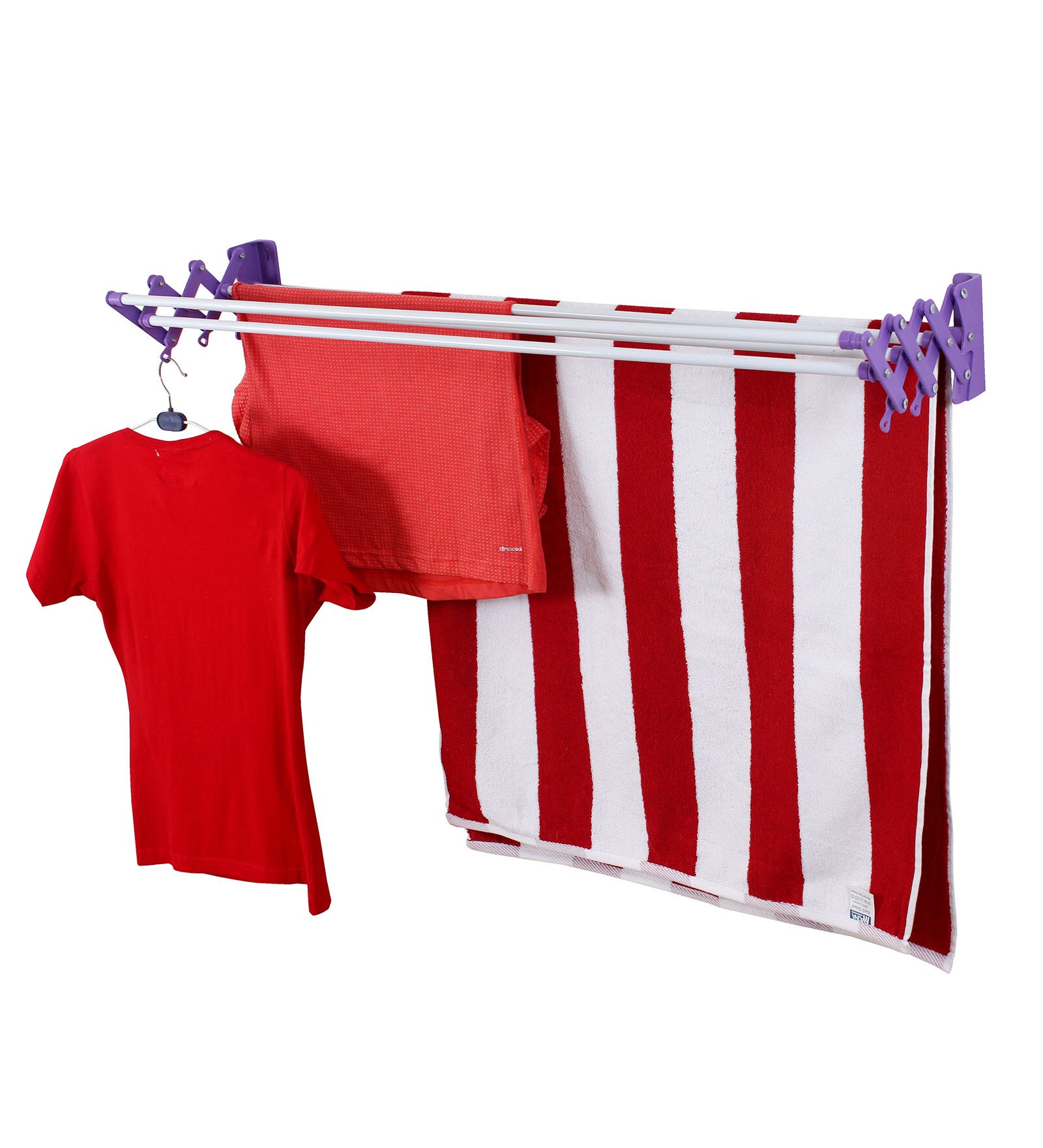 Stainless Steel Wall Mounted Cloth Drying Stand