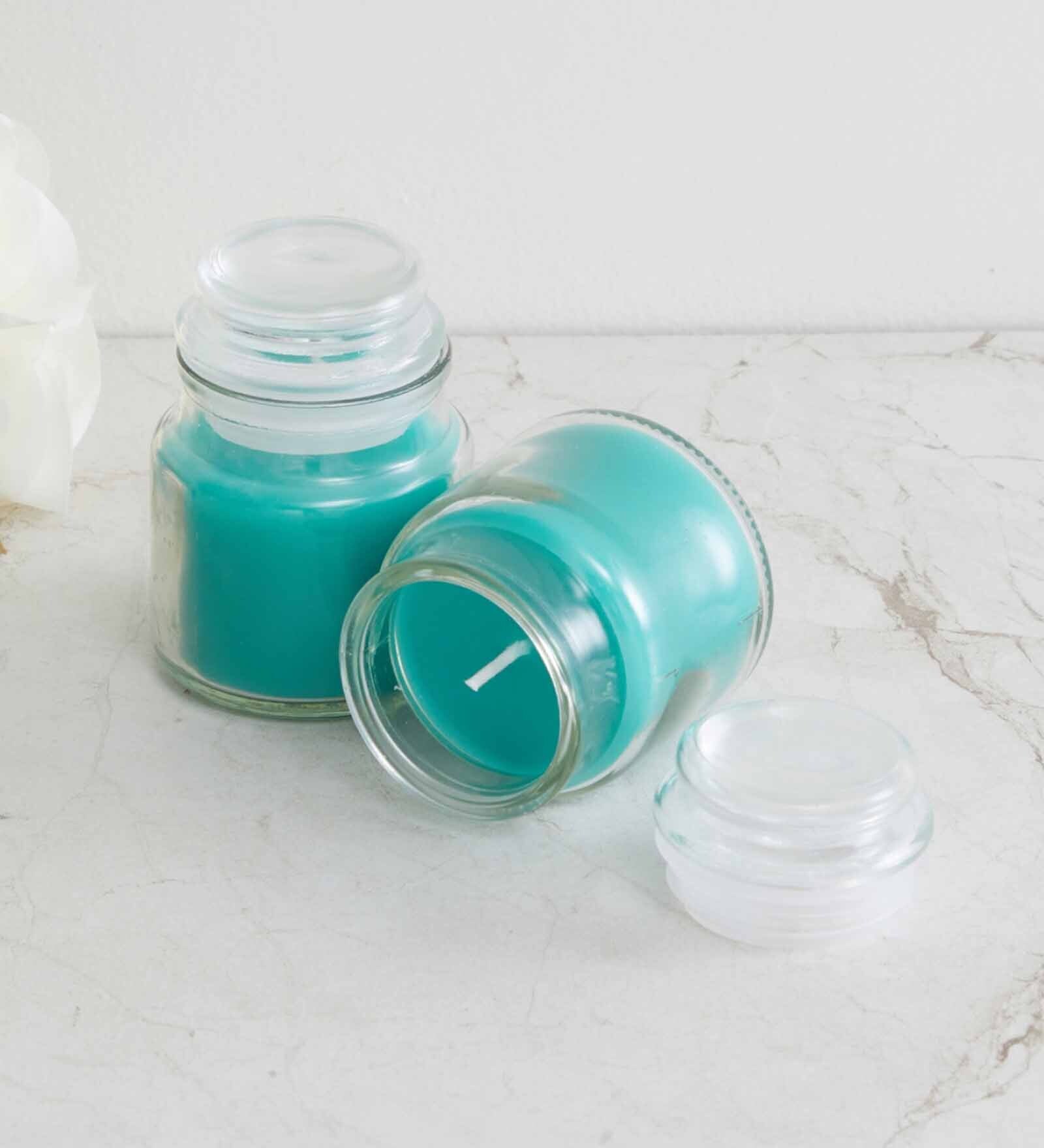 Buy Blue Wax Set Of 2 Scented Jar Candle at 9 OFF by Aromatic