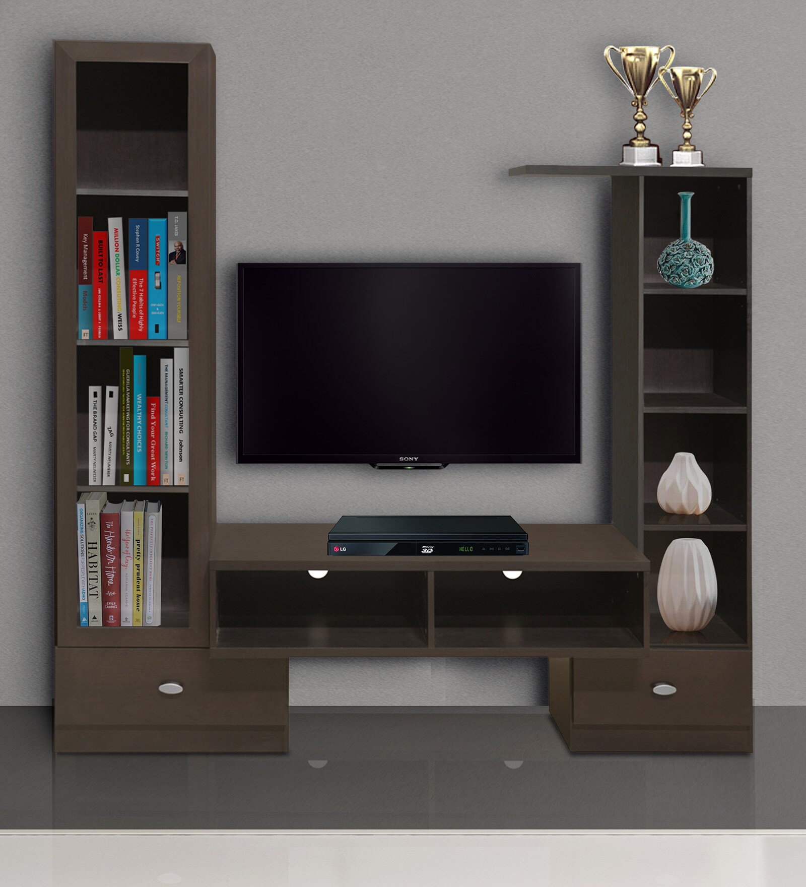 Magneto TV Unit in Cappucino Colour