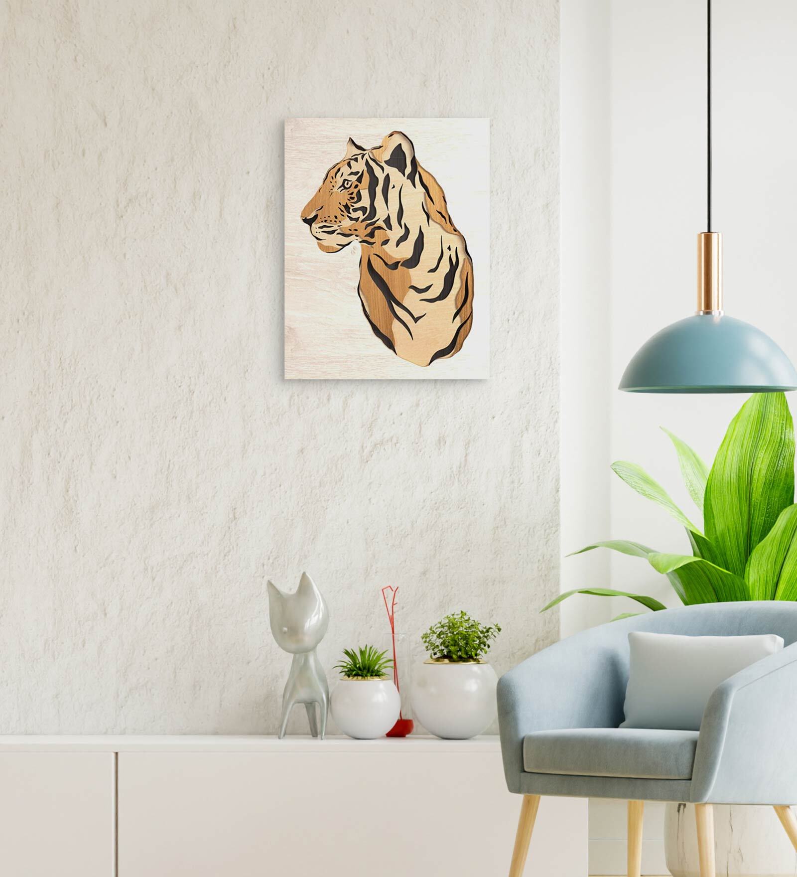 Buy Magnificent Bengal Pine Wood Wall Art By Design IT Ezy at 38% OFF ...